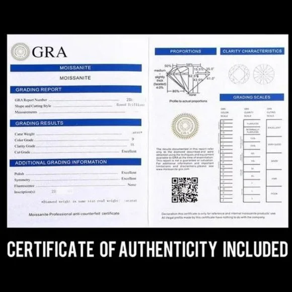 Certified 2.1 ct. t.w. Moissanite Diamond Holy Cross Necklace NEW - Picture 10 of 10